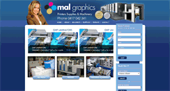 Desktop Screenshot of malgraphics.com.au